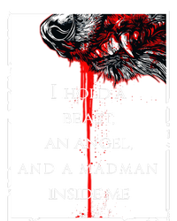 I Hold A Beast An Angel And A Madman Inside Me Bumper Sticker