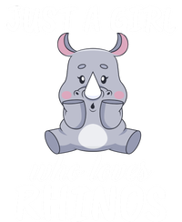 Just A Girl Who Loves Rhinos Clothes Gift T-Shirt