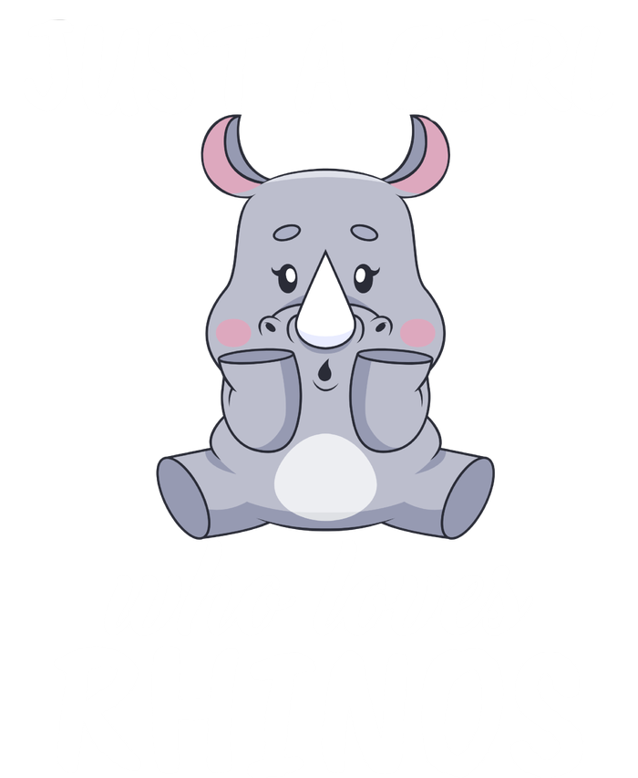 Just A Girl Who Loves Rhinos Clothes Gift T-Shirt