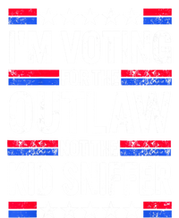 Im Voting For The Outlaw Not The Kiid Sniffer Trump 2024 Tall Sweatshirt