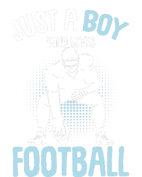 Just A Boy Who Loves Football American Football Boy City Backpack