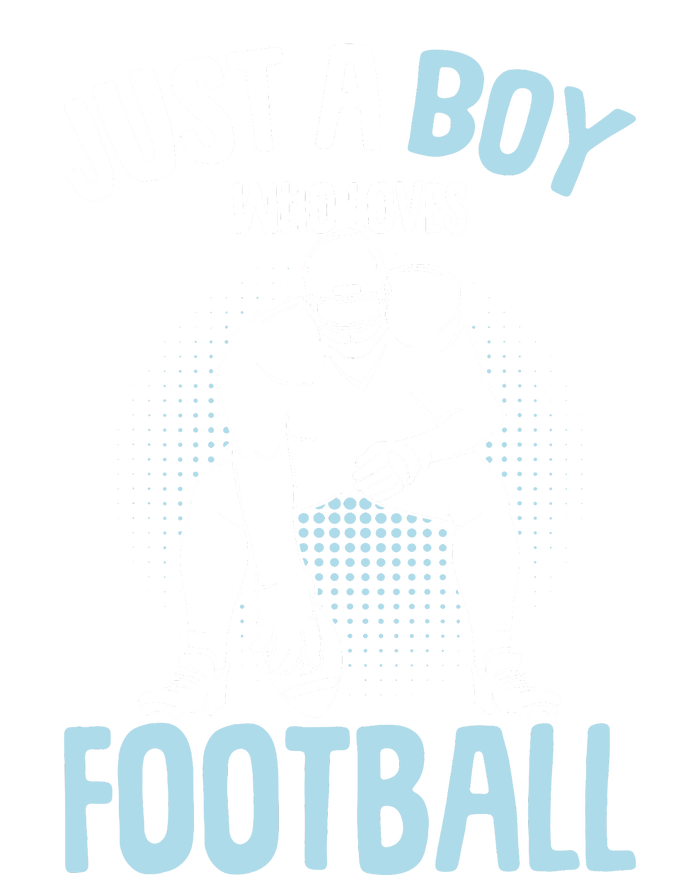 Just A Boy Who Loves Football American Football Boy City Backpack