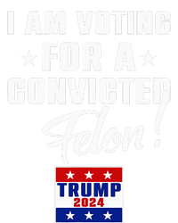 Funny I Am Voting For A Convicted Felon Support T-Shirt