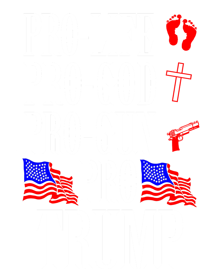 Pro Life Pro God Pro Gun Pro Trump 2024 Womens California Wash Sweatshirt