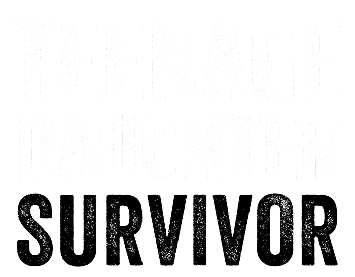 Teenage Daughter Survivor Popular Parenting Quote Funny Parent Kids Hoodie