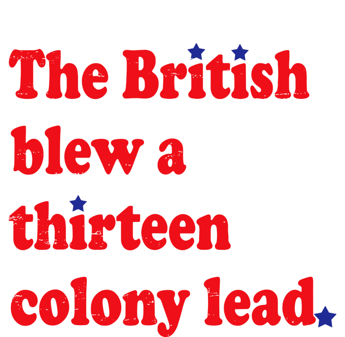 The British Blew A Thirteen Colony Lead Funny 4th Of July Short Acrylic Beanie