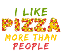 Funny I Like Pizza More Than People Pizza Lover Tank Top