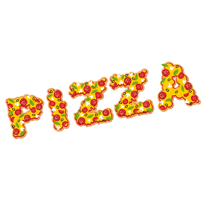 Funny I Like Pizza More Than People Gift Valucap Bio-Washed Visor