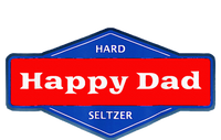 Happy Dad Hard Seltzer Wool Snapback Cap