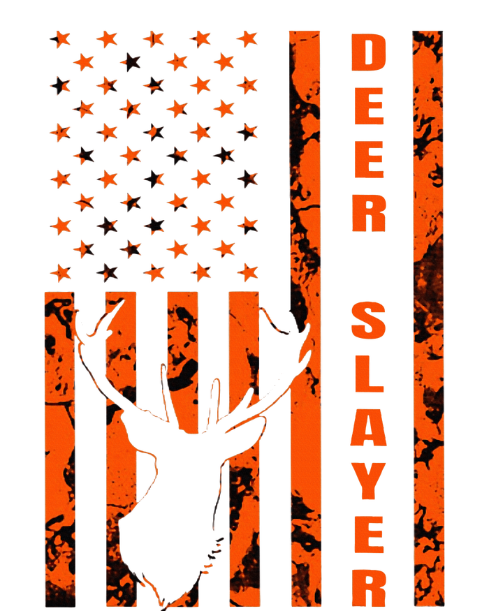 Hunter Orange Camo American Flag Deer Slayer Women's Perfect Tri Rocker Tank