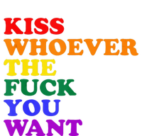 Kiss Whoever The Fuck You Want Lgbt Kids Sweatshirt