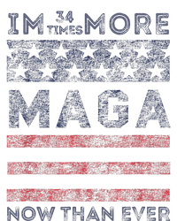 IM 34 Times More Maga Now Than Ever Felon Trump 2024 Cooling Performance Long Sleeve Crew