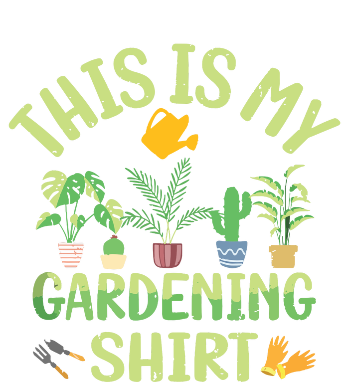 This Is My Gardening Funny Cute Gardener Gardening Tank Top Grommeted Golf Towel