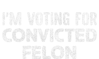 IM Voting Convicted Felon 2024 Ladies Long Sleeve Shirt