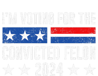 Im Voting Felon 2024 Voting USA-Made Snowflake Beanie