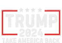 Donald Trump 2024: The Return Take America Back Election High Crown Mesh Back Trucker Hat