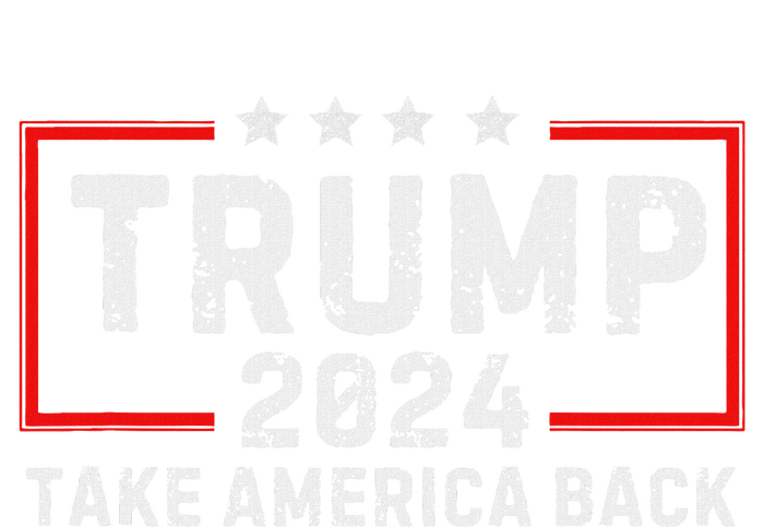 Donald Trump 2024: The Return Take America Back Election High Crown Mesh Back Trucker Hat