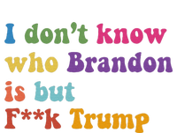 Antitrump I DonT Know Brandon Satirical Design Women's V-Neck T-Shirt