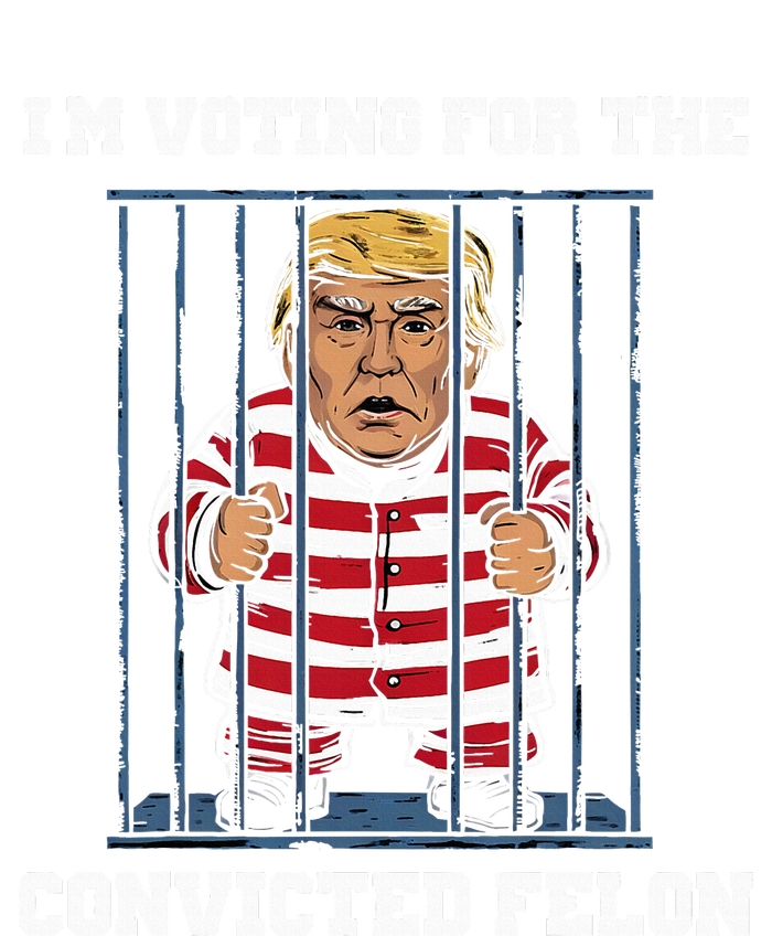 IM Voting Convicted Felon Trump 2024 Softstyle Adult Sport Polo