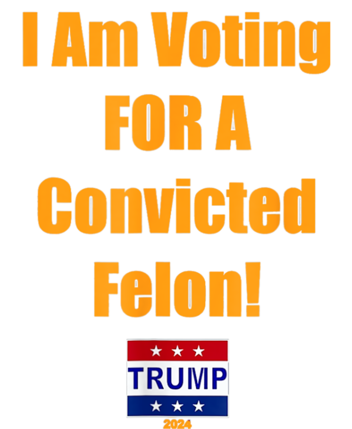 I Am Voting For A Convicted Felon Trump 2024 Kids T-Shirt