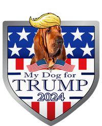 My Dog For Trump 2024 Bloodhound T-Shirt