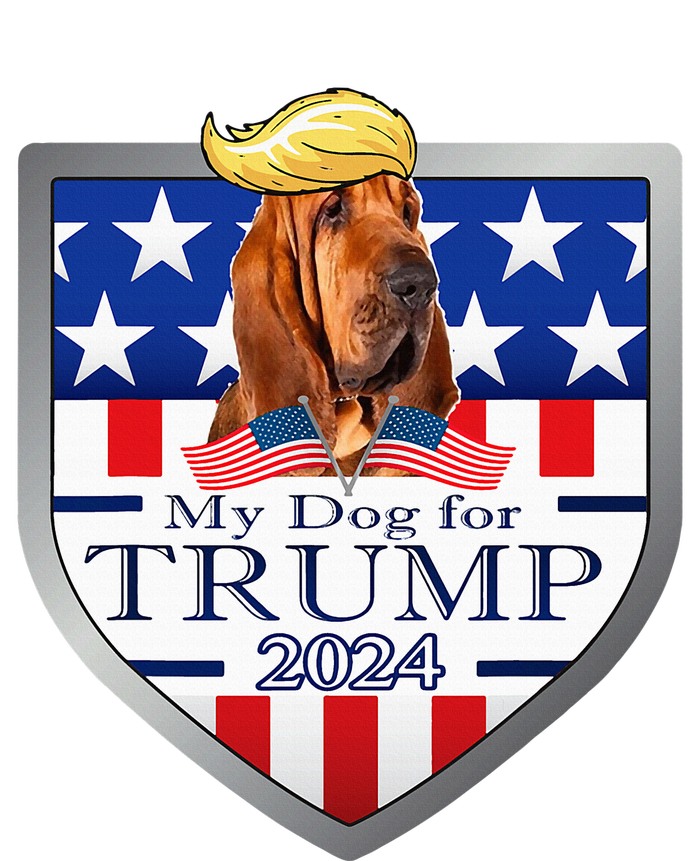 My Dog For Trump 2024 Bloodhound T-Shirt