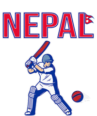 Nepal Cricket 2024 Nepal Flag Cricket Toddler Long Sleeve Shirt