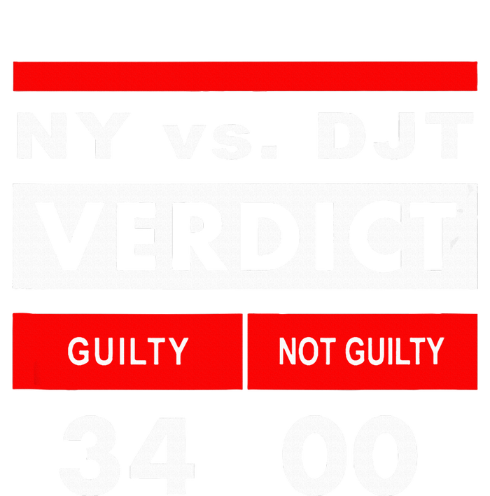 New York Versus Donald Trump Guilty 34 Counts Mousepad