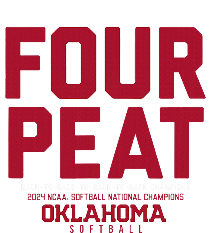 Oklahoma Softball Fourpeat Champs T-Shirt