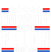 IM Voting For The Felon Trump 2024 Proud Supporter Dry Zone Grid Polo