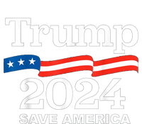 Save America Trump 2024 Ceramic Star Ornament