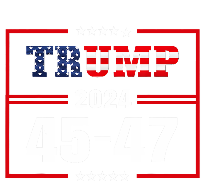 Trump 2024 President 45 47 Vintage American Flag Pro Trump Tall Long Sleeve T-Shirt