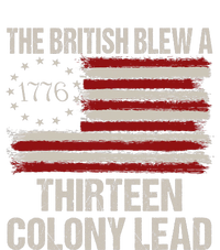 The British Blew A 13 Colony Lead Funny 4th Of July Vintage T-Shirt