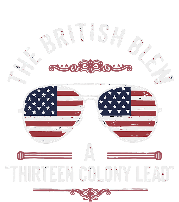 The British Blew A Thirteen Colony Lead Usa American Flag Tall Long Sleeve T-Shirt