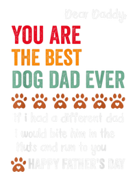 Funny Happy Fathers Day From Dog Treats To Dad Quote Fathers Day Paw Dog Dad T-Shirt