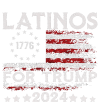 Latinos For Trump 2024 Funny Election Usa Flag Full Zip Hoodie