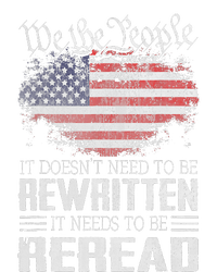 Us Flag Constitution Of The Usa Needs To Be Reread Premium Hoodie