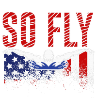 So Fly Usa Swimming Team Sports Athlete Us Swim Aquatic Doggie Tank