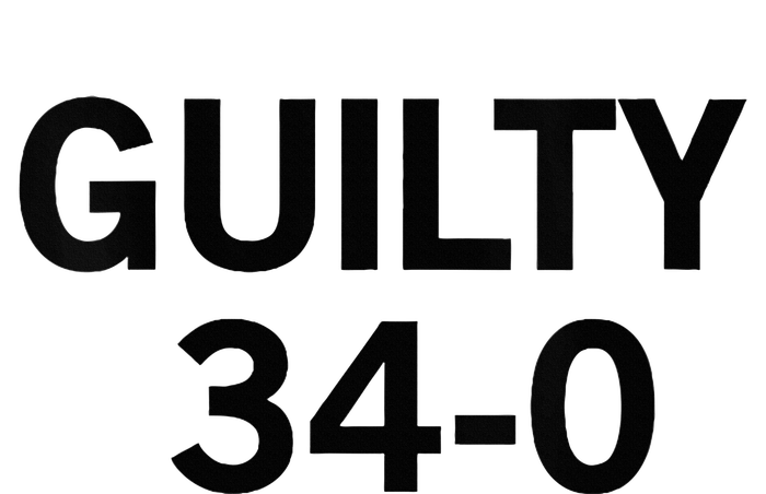 Guilty 34 To 0 T-Shirt