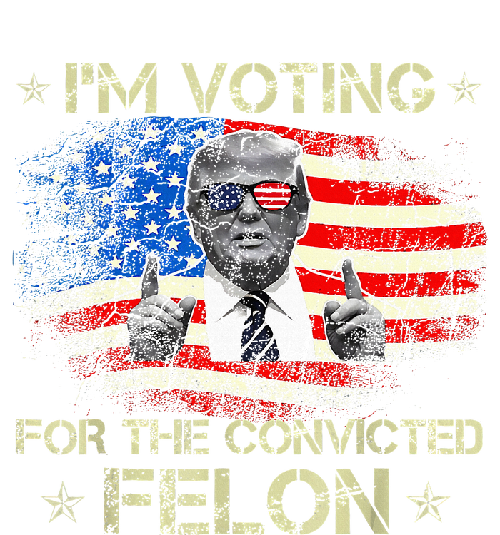 Trump 2024 Convicted Felon IM Voting Convicted Felon 2024 Impact Tech Backpack