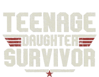 Teenage Daughter Survivor Vintage Dad Mom FatherS Day Long Sleeve Shirt