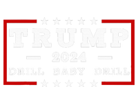 Trump 2024 Drill Baby Drill Us Flag Republican 4th Of July Valucap Bio-Washed Visor