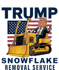 Trump Snowflake Removal Service Funny Donald Trump 2024 Adult ChromaSoft Performance T-Shirt