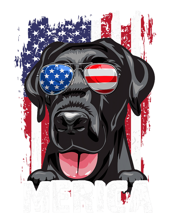 Black Labrador Retriever 4th Of July Merica Usa Flag Lab Dog Daily Commute Backpack