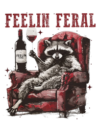 Feelin Feral Funny Sarcastic Snarky Funny Raccoon Sustainable Beanie