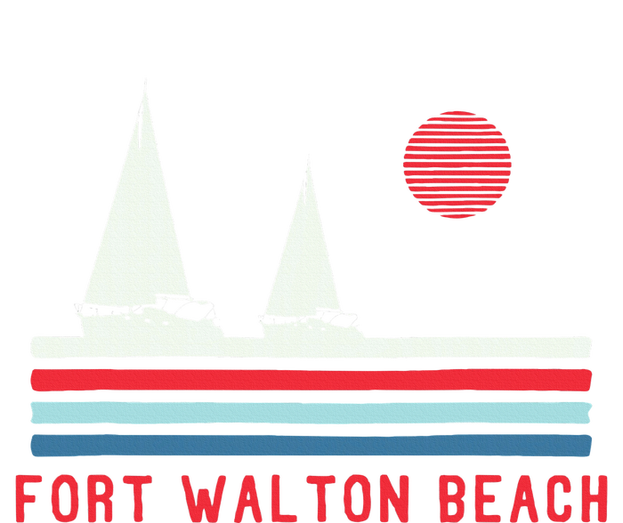 Fort Walton Beach Fl Sailboat 16 in Basic Backpack