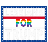 Lesbians For Trump 2024 President Election Vote Trump Women's T-Shirt