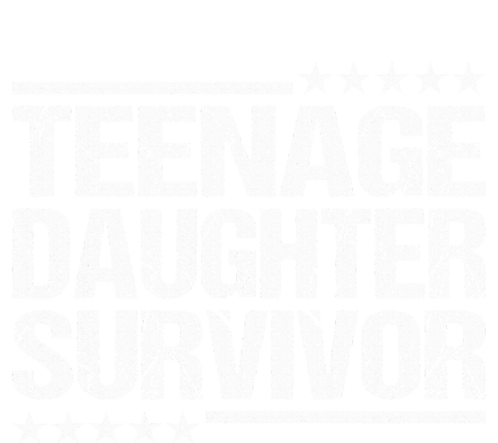 Teenage Daughter Survivor Vintage Dad Mom Doggie Tank