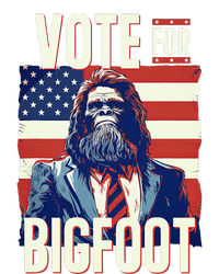 Bigfoot For President Election Vote Sasquatch Usa Flag 2024 T-Shirt