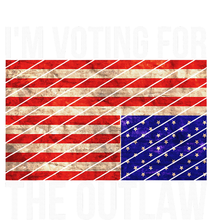 IM Voting For The Outlaw President Women's Perfect Tri Rocker Tank